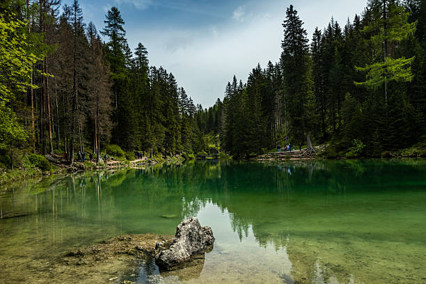 Lago di Braies (Pragser Wildsee), Dolomites, South Tyrol, Italy