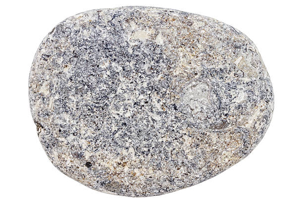 istock Top view of single gray pebble 2218927649