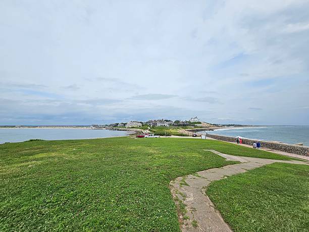 istock Atlantic Ocean Rhode Island Connecticut USA promenade 2218943596