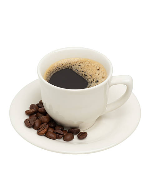 istock White mug with coffee on white isolated background 2218952230