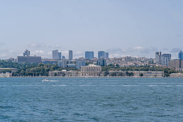istock Bosphorus view showcasing modern skyline and historical architecture under clear sky 2218953206