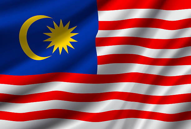 istock Flag of Malaysia. Vector Waving Flag Background. High detailed Realistic Illustration 2218960388