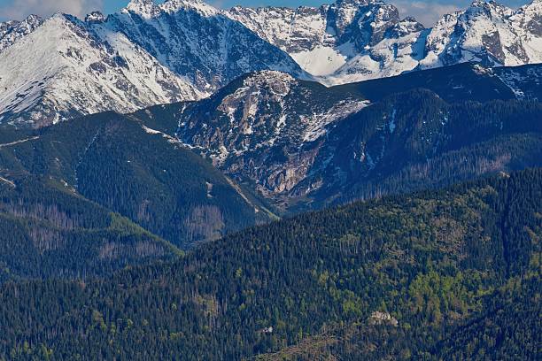istock A picturesque view of layered mountain ranges 2218963611