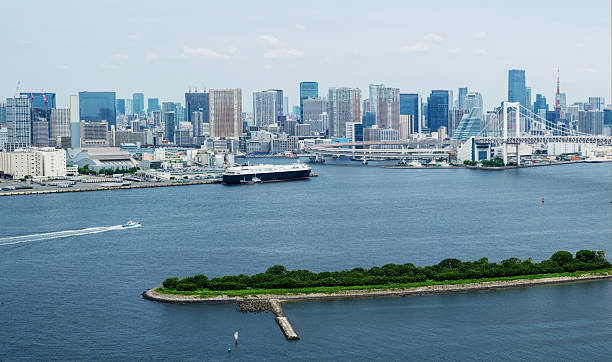 istock High-Rise Bayfront Skyline and Bridge, Tokyo 2218967895