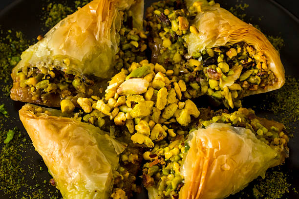 istock Turkish Pastry Dessert is Pistachio Baklava 2218971996