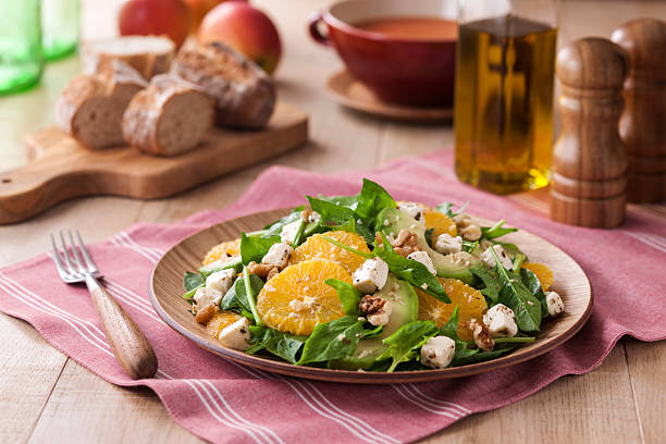 istock Orange and baby spinach salad 2218981036