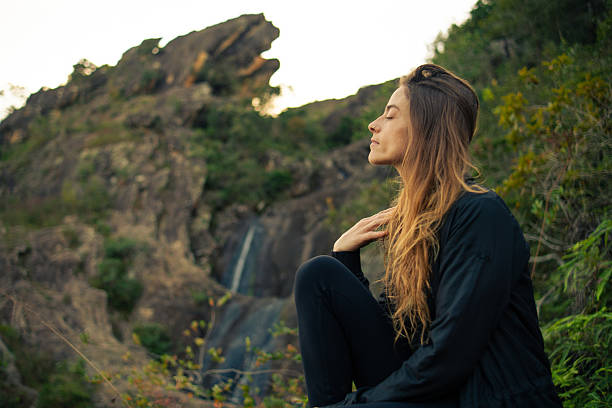 istock Woman nature hiking 2218993600