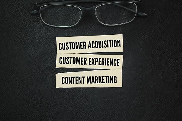 istock Three common and effective marketing strategies include customer acquisition, customer experience, and content marketing 2218996818