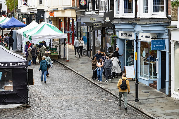istock People walking on the street Guildford England 2219004792
