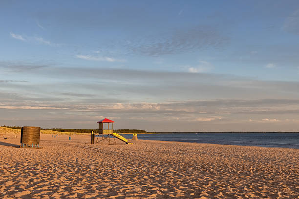istock Sandy beach in beautiful evening light, YYteri 2219016289