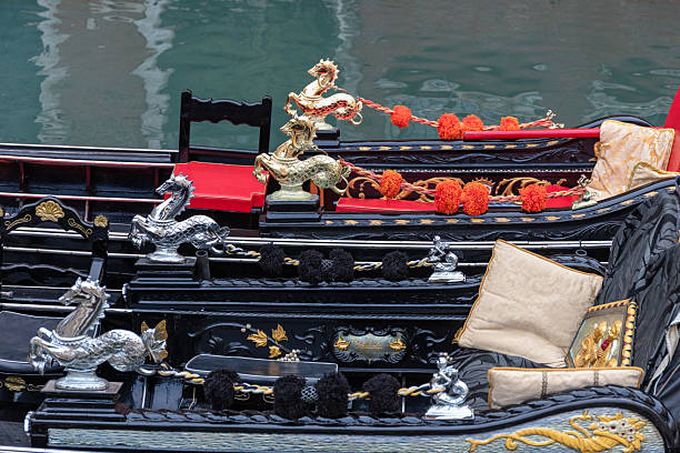 istock Ornate Gondolas in Venice Canal 2219016438