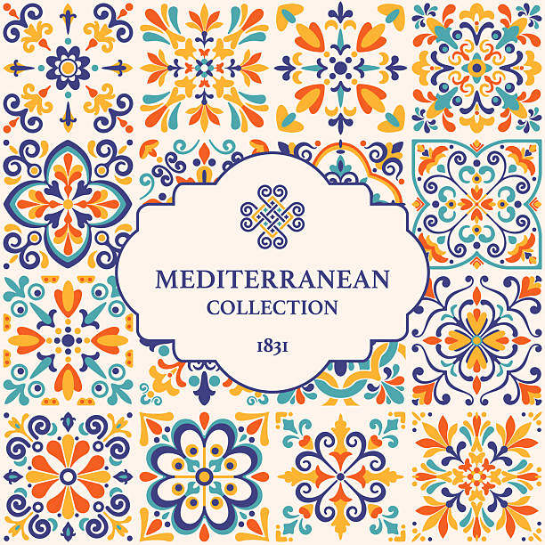 Tiling Pattern Labels 20,500+ Mediterranean Tile Pattern Stock Photos, Pictures & Royalty ...