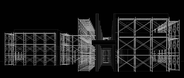 istock 3D illustration of building and construction 2219024278