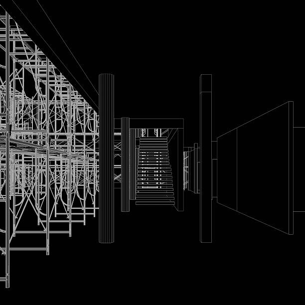 istock 3D illustration of building and construction 2219024285