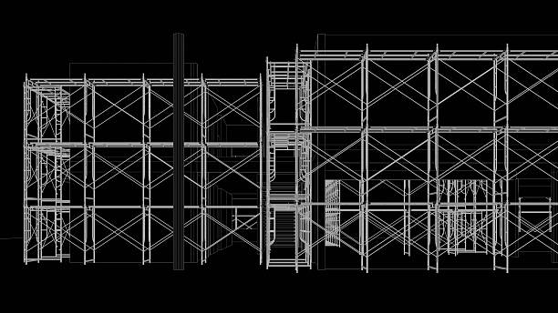 istock 3D illustration of building and construction 2219024287