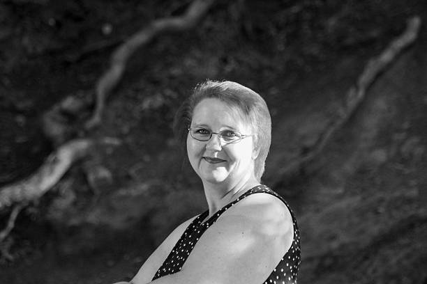 istock Black and White Portrait with Natural Background 2219024766