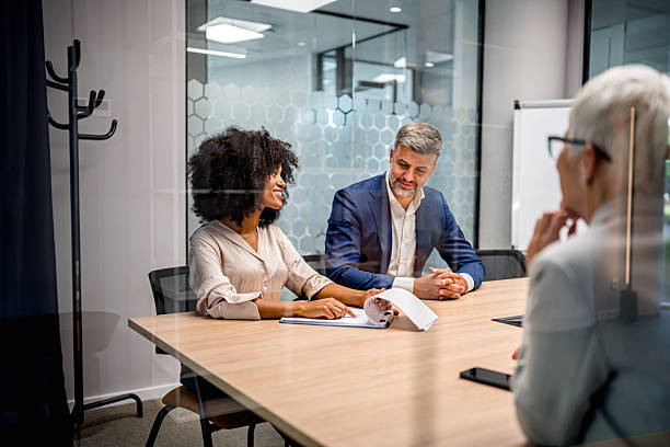 istock Business people having a meeting in the office 2219028000