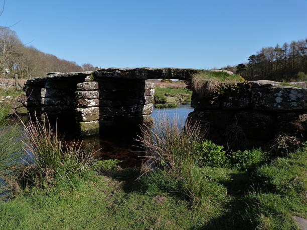 istock Clapper Bridge at Bellever, Dartmoor 2219030992