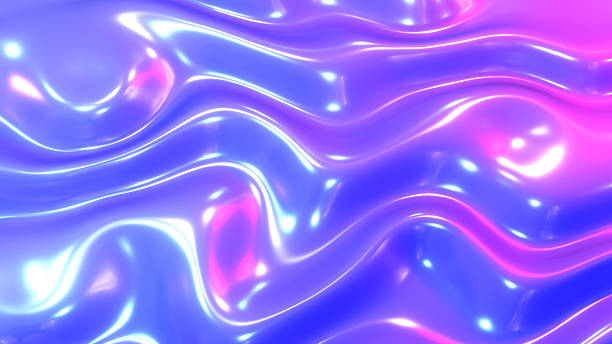 istock Purple blue plastic shiny background, latex glossy metallic texture pattern wallpaper. 2219032751