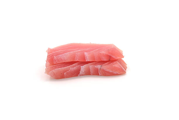 istock Sashimi made from tuna on a white background. Japanese style food. 2219046149