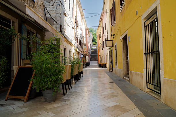 istock Old streets in Pula old town, Croatia 2219054087