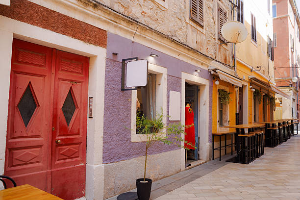 istock Old streets in Pula old town, Croatia 2219054145