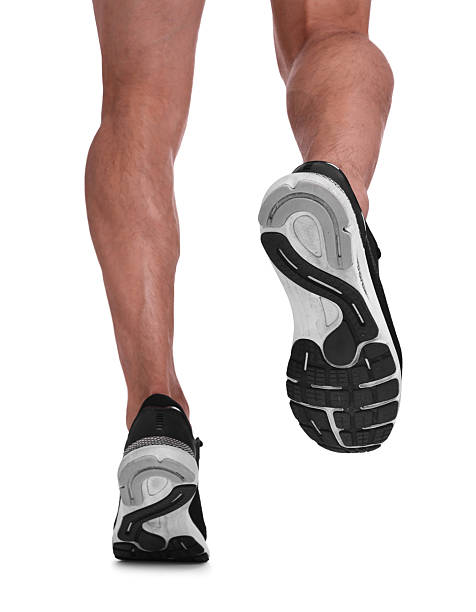 istock Man running on white background, closeup view 2219055730
