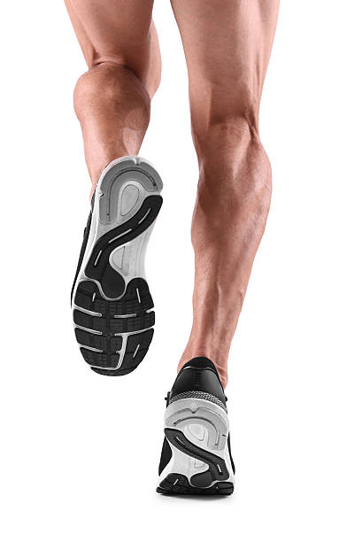 istock Man running on white background, closeup view 2219055738