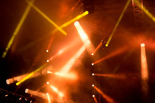 istock Stage lights on the concert 2219064666