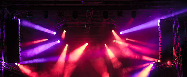 istock Stage lights on the concert 2219064668