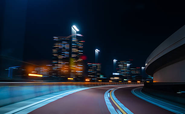 istock High-Speed Curve Toward Odaiba at Night 2219078580