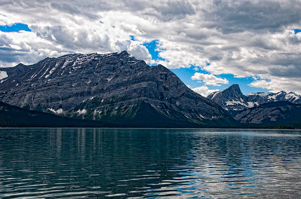 Kananaskis Lake. Canada.Alberta.6 July 2024.Lake in the Rocky Mountains of Canada.
