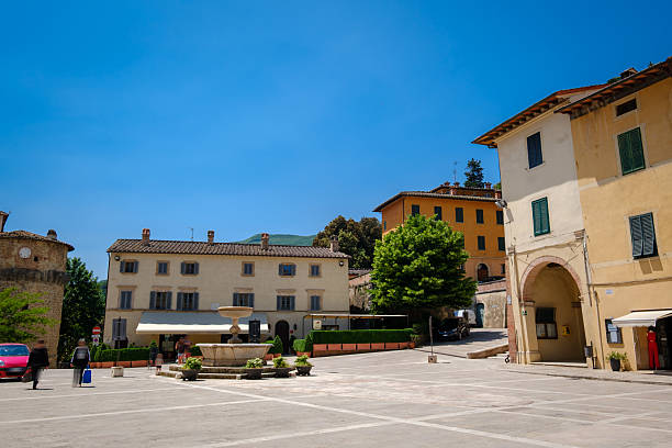 istock Cetona, Italian medieval town square 2219092629