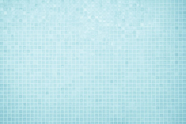 Blue brick concrete stone texture for background in wallpaper. Brick wall and sand stone in plaster of tone vintage. Pattern abstract wall of light cyan color, cement texture mint green for design.