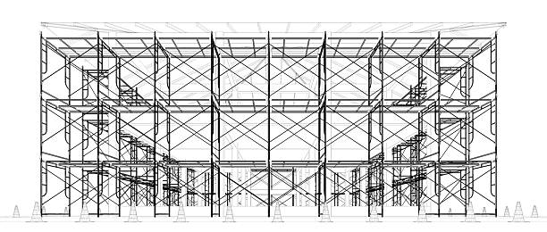 istock 3D illustration of building and construction 2219101398