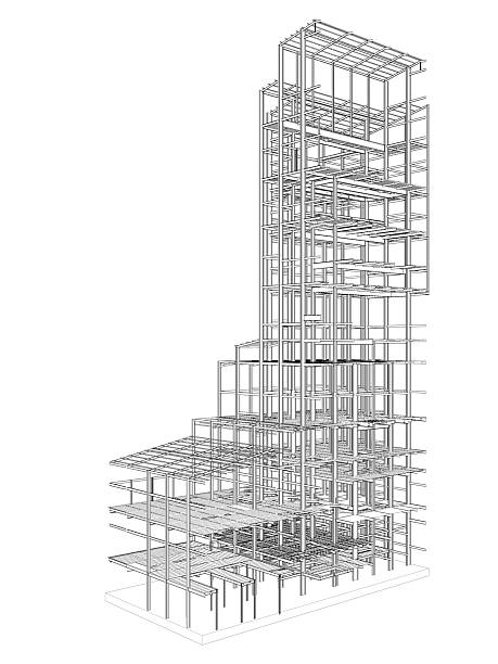istock 3D illustration of building structure 2219102352