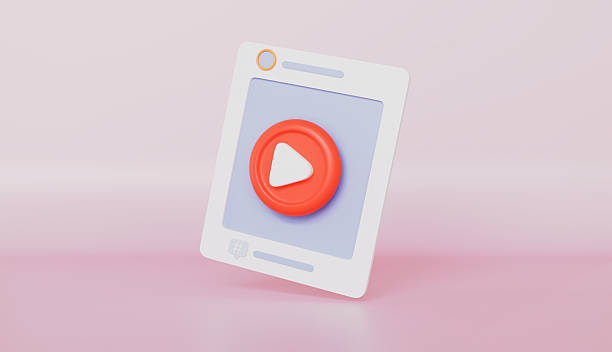 istock Post entertainment online social media connection with modern screen playing video 2219105224