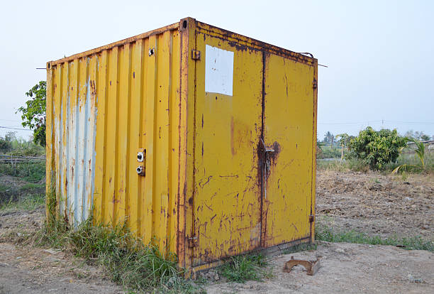 istock old metal box in the park 2219108189