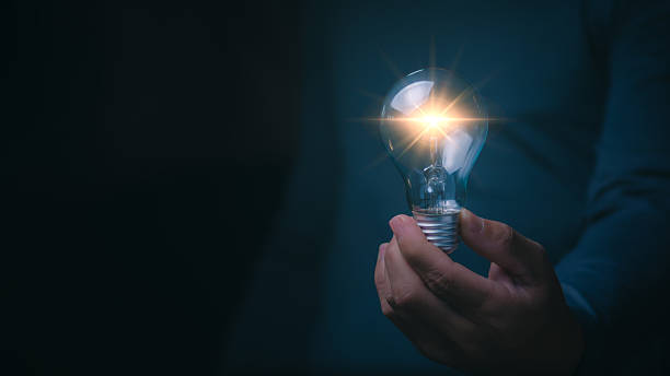 istock Individuals use creative ideas after being inspired by searching for information on the internet, ideas, management, and digital transformation. internet of things, big data, big data, data search 2219108443