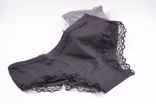 istock Brand new black ladies underwear 2219110581