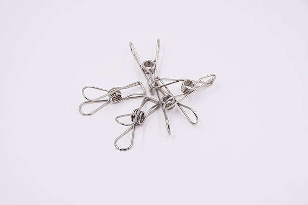 istock Brand new simple metal clips 2219110723