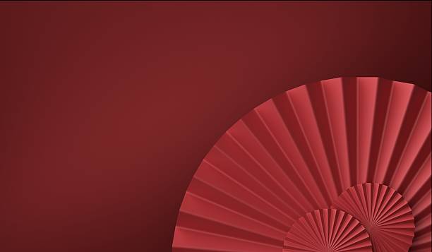 istock Red simple background lines, abstract, 3D illustration 2219113160