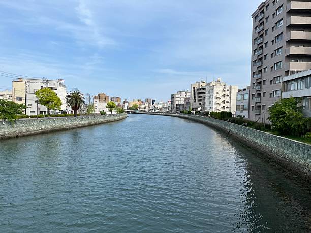 istock The view of Shinmachi river 2219115323