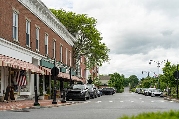 istock Small town in USA 2219119001