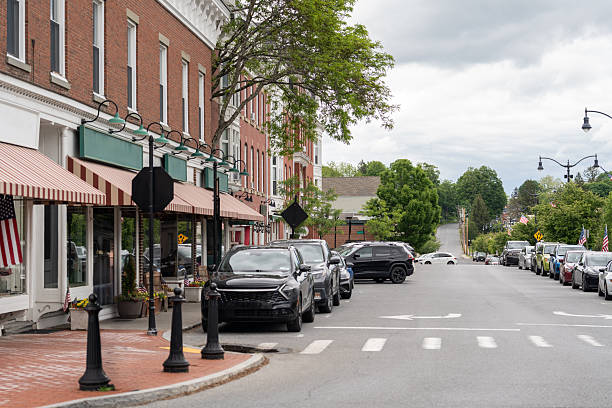 istock Small town in USA 2219119006