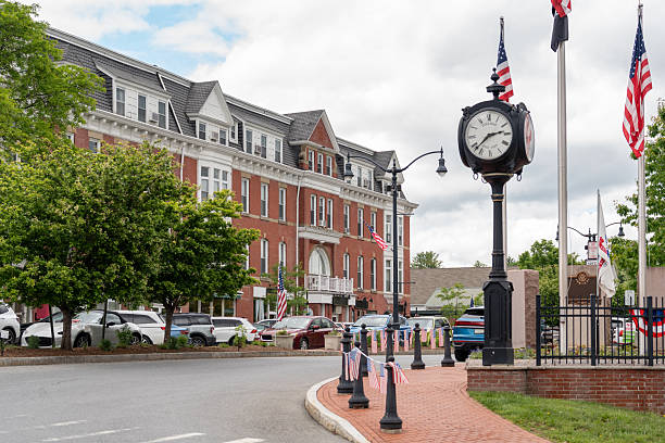 istock Small town in USA 2219119007