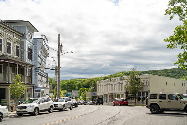 istock Small town in USA 2219119017