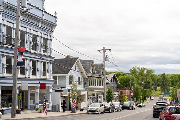 istock Small town in USA 2219119019