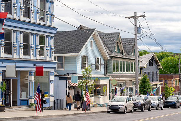 istock Small town in USA 2219119025