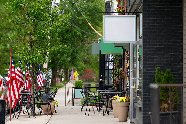 istock Small town in USA 2219119033